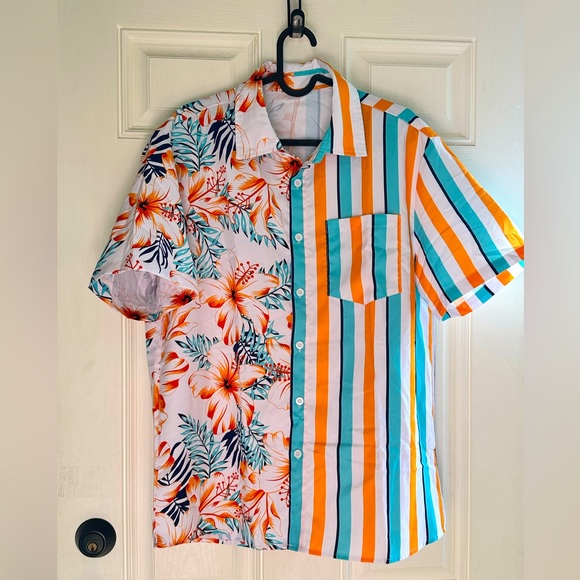 Shein Men’s Button Up Shirt - M - Picture 1 of 5